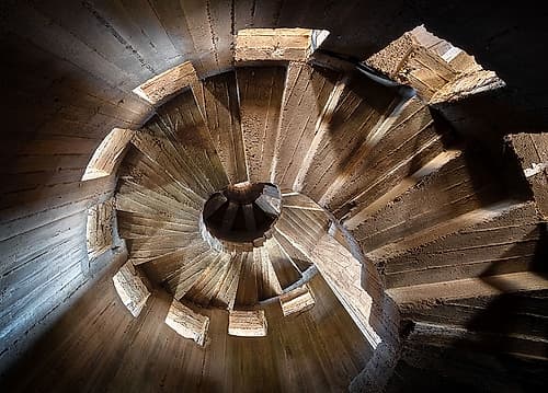 Shadow in the Staircase Photography Print