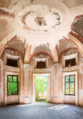 Concrete Main Entrance Art Print