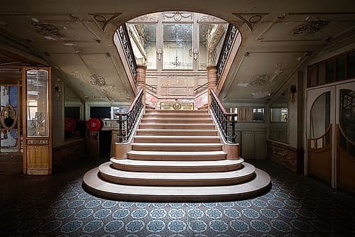 Elegant Stairs Photography Print