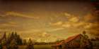Hood River Barn Art Print