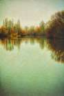 Colorful Daybreak on the Lake Art Print