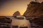 Cove Sunset Art Print