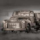 Rusty Truck Art Print