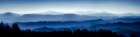 Coast Range in the Mist Art Print