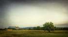 Barn in the Pasture Art Print