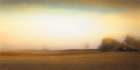 Barn on a Foggy Morning Art Print