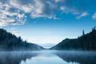 Mountain Lake Morning Art Print