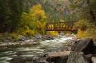 Bridge Over the Wenatchee Art Print