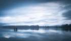 Gentle River Sunrise Art Print
