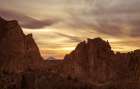 Sunset on the Rocks Art Print