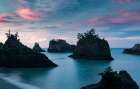 Sunrise at Secret Beach Art Print
