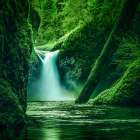 Punchbowl Falls Art Print