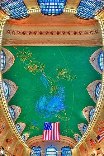 Grand Central Ceiling Classical Print