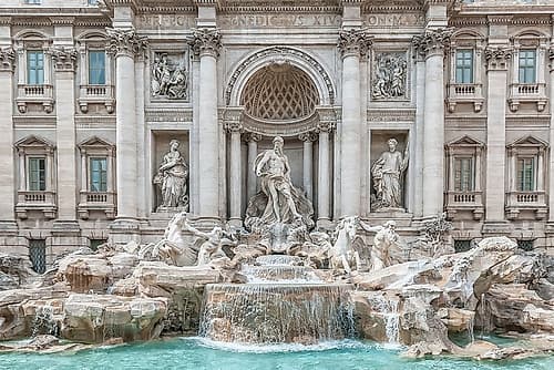 Trevi Fountain Art Print