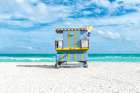 15th Street Miami Art Print