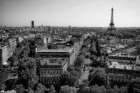 Paris Views BW Art Print