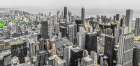 Chicago Skyline I Art Print