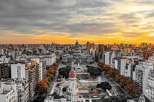 Buenos Aires Sunset Photography Print