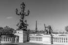Eiffel Tower from Bridge 2 Art Print