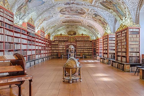 Strahov Library, Prague, Czech Republic Classical Print