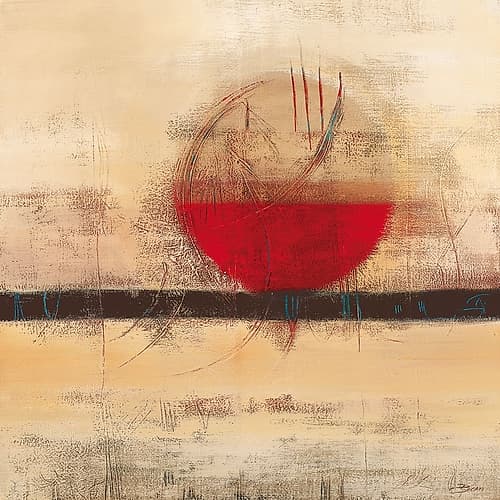 La danse du cercle I Art Print by Carole Becam