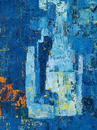 The River taught Me to Listen Art Print by Anne Vilsboll