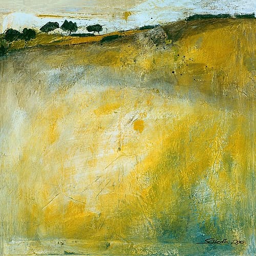 Green Landscape Landscape Print