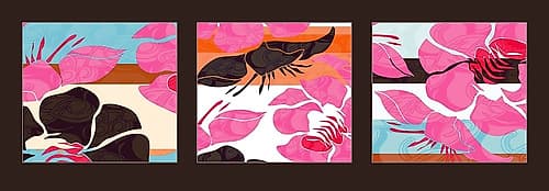 Kimono Decorative Print