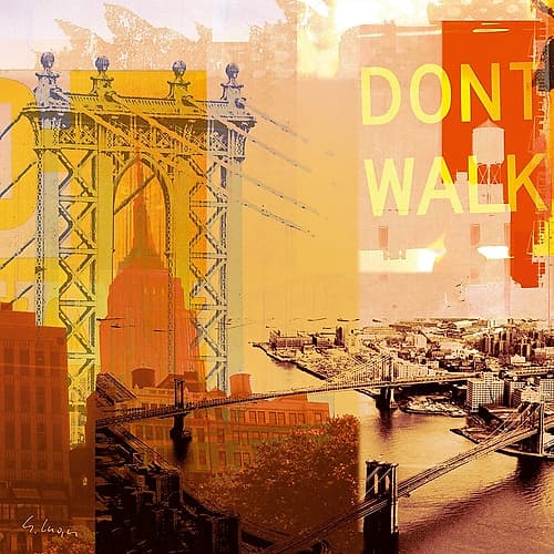 New York I Streets Print