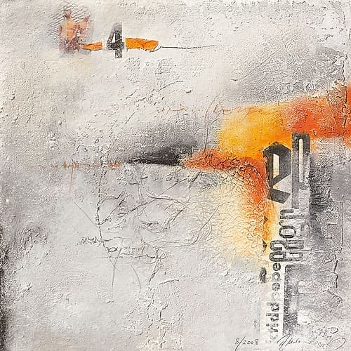 Abstrakt III Art Print by Rita Marks