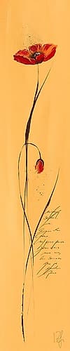 Classic Fleuriette III Art Print by Isabelle Zacher-Finet