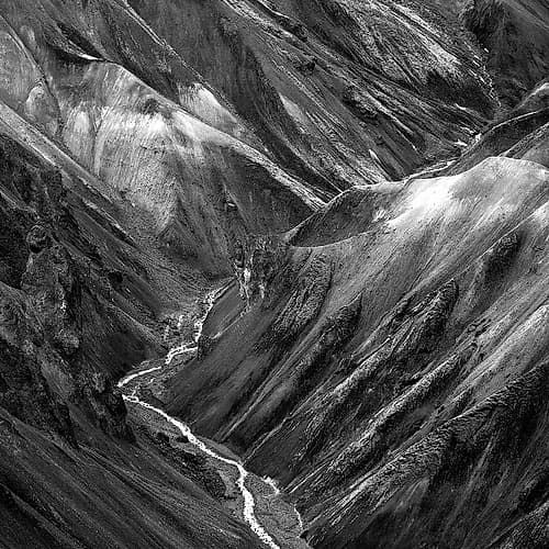 Landmannalaugar Landscape Print