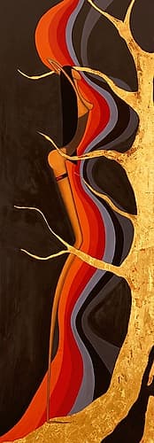 Plaisir subliminal I Art Print by Natacha L.