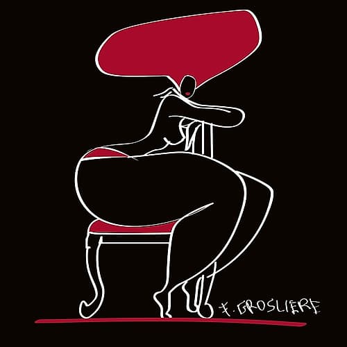 a Califourchon! Art Print