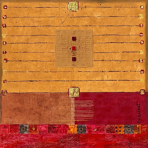 Escale touareg Art Print by Catherine Grenet