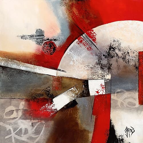 evolution planetaire I Art Print by Jadis