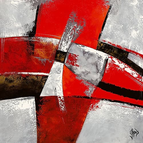 Graphique II Art Print by Jadis