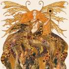 Fee du Lion Art Print