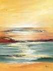 Horizon sur l etang II Art Print