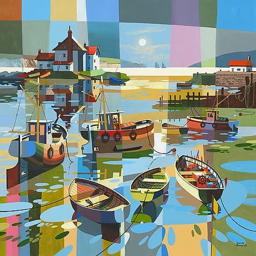 Low Tide Coastal Print