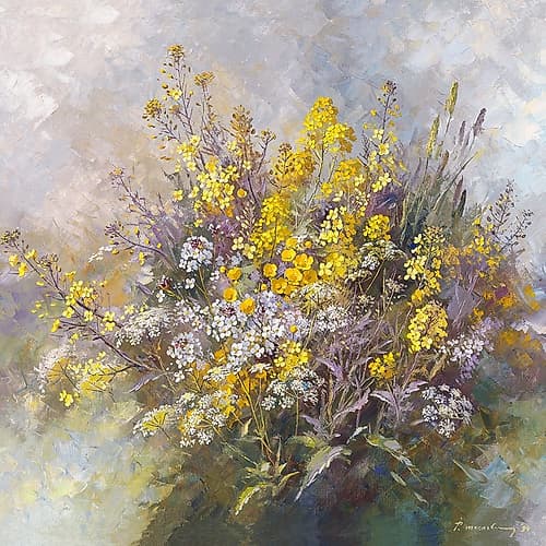 Bouquet printanier Art Print