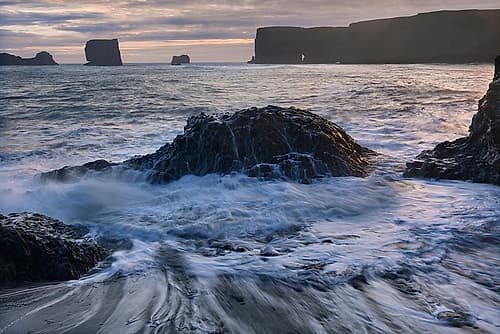 Dyrholaey Coastal Print