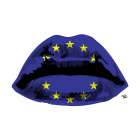 Euro Kiss Pop Culture Print
