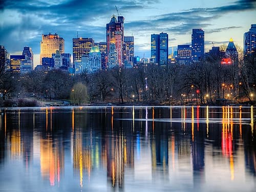 Reflexions Cityscapes Print