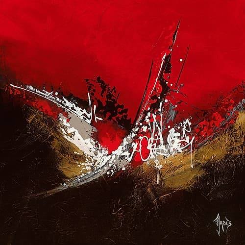 Energie musicale II Art Print by Jadis