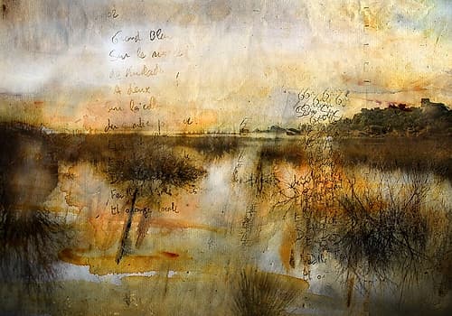 Turquie d automne Landscape Print
