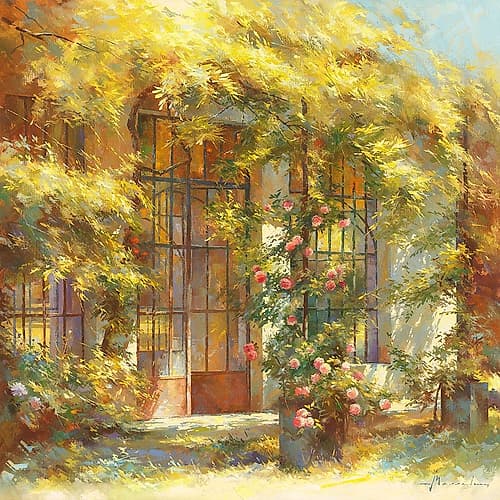 L orangerie Landscape Print