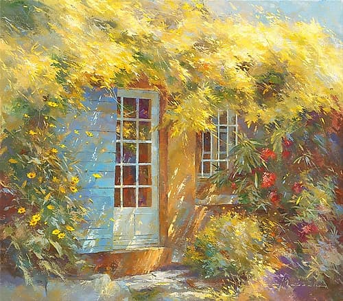 Petit paradis Art Print