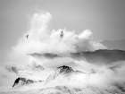 Storm in Cantabria Art Print