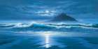Moonlit St Michaels Mount Art Print